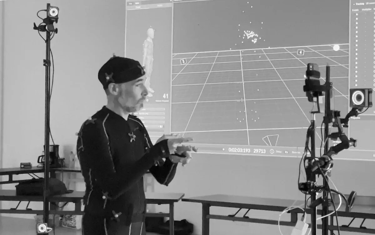 Enregistrement gestes badminton