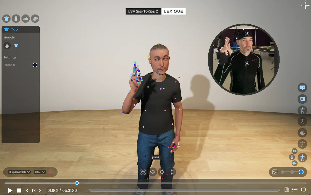 Langue Des Signes, Handicap, Rejeu 3D, Deep Learning